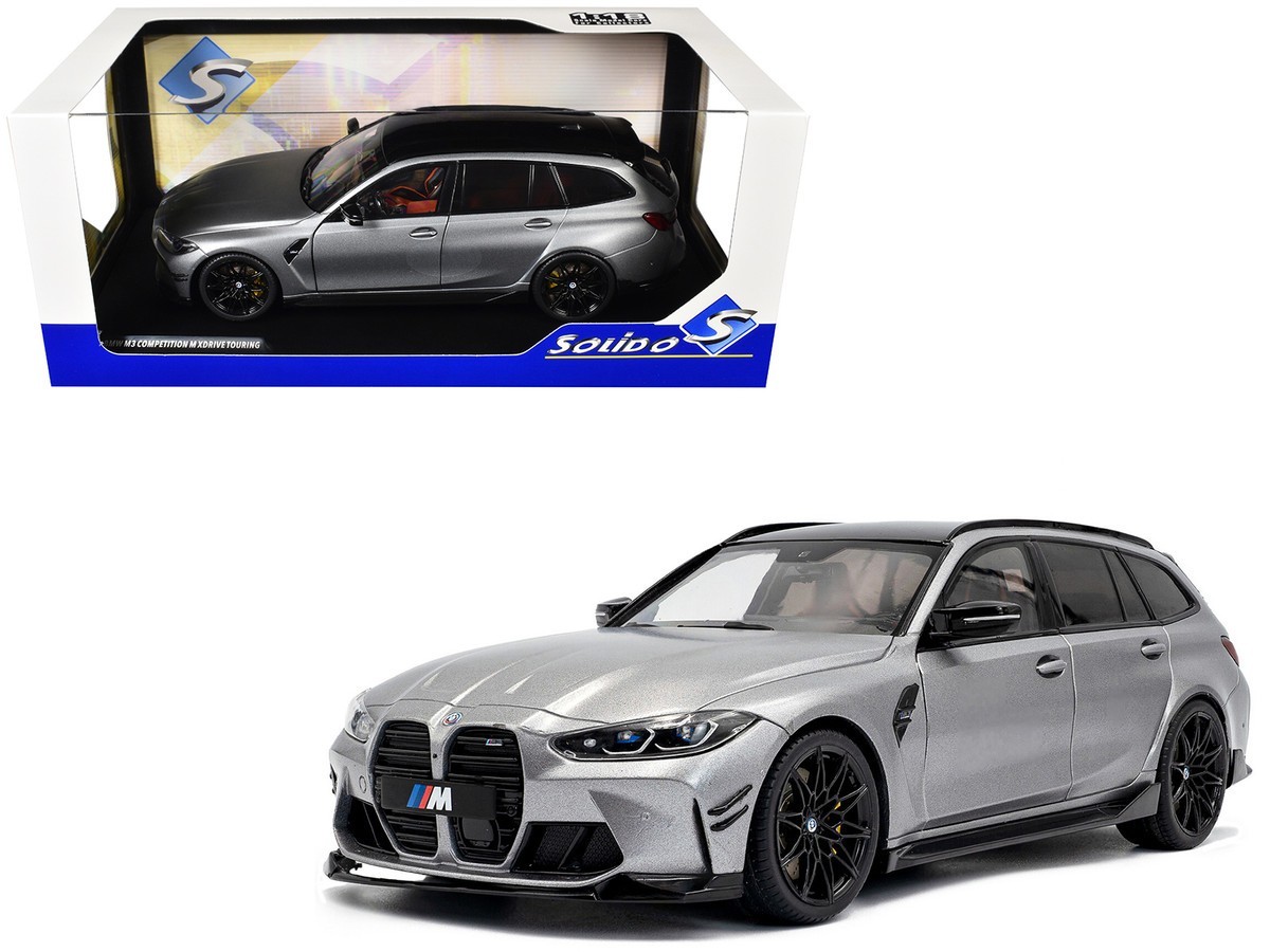 SOLIDO 2024 BMW M3 TOURING with PERFORMANCE PARTS 1/18 SILVER S1813702