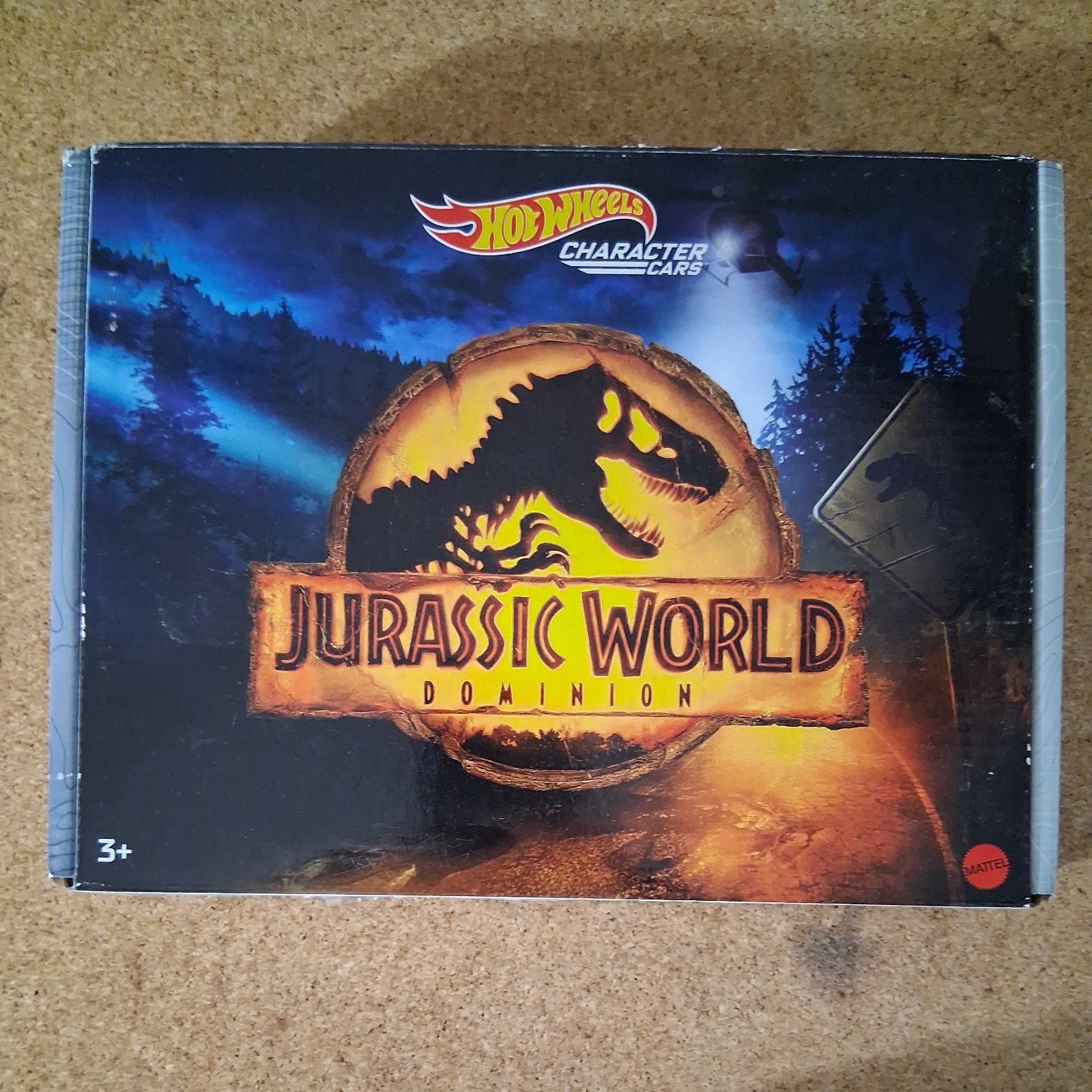 HOT WHEELS JURASSIC WORLD DOMINION 5 CAR BOX SET, GYJ92, NEW IN BOX