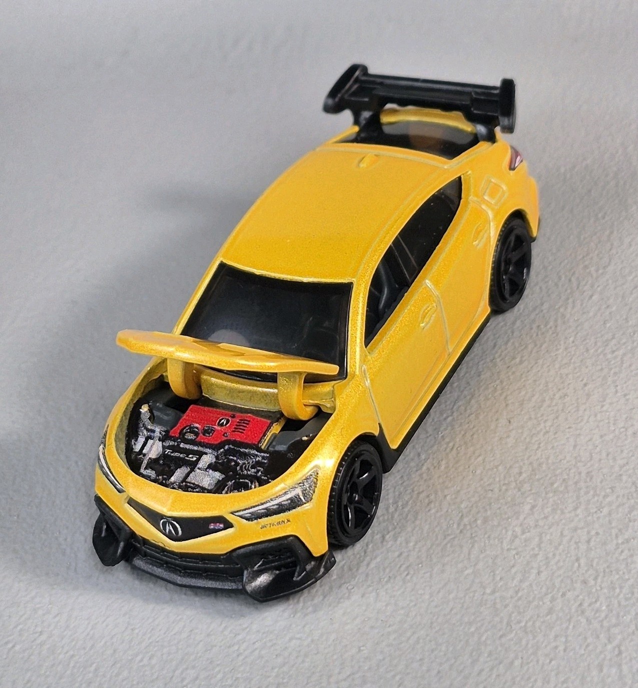 2024 ACURA INTEGRA TYPE S HRC Diorama Collectible DieCast Model Car 1:64 LOOSE