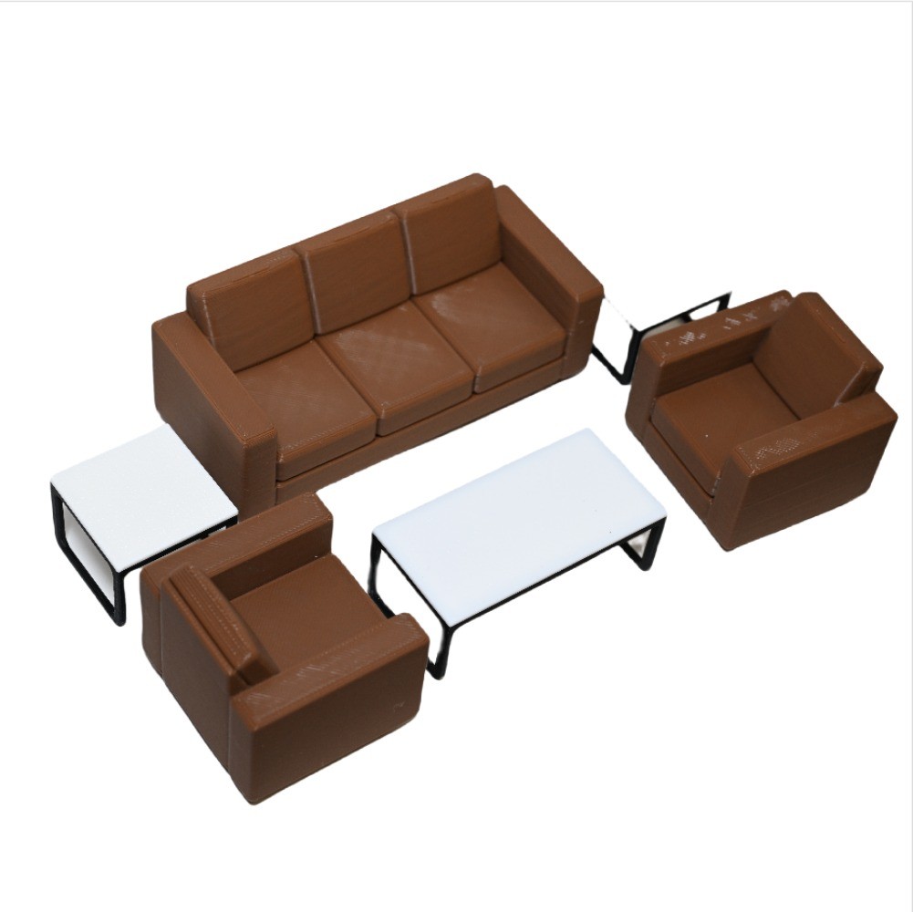 Diorama 1/18 Car Garage Sofa Model Auto Repair Workshop Scene Accessories Props