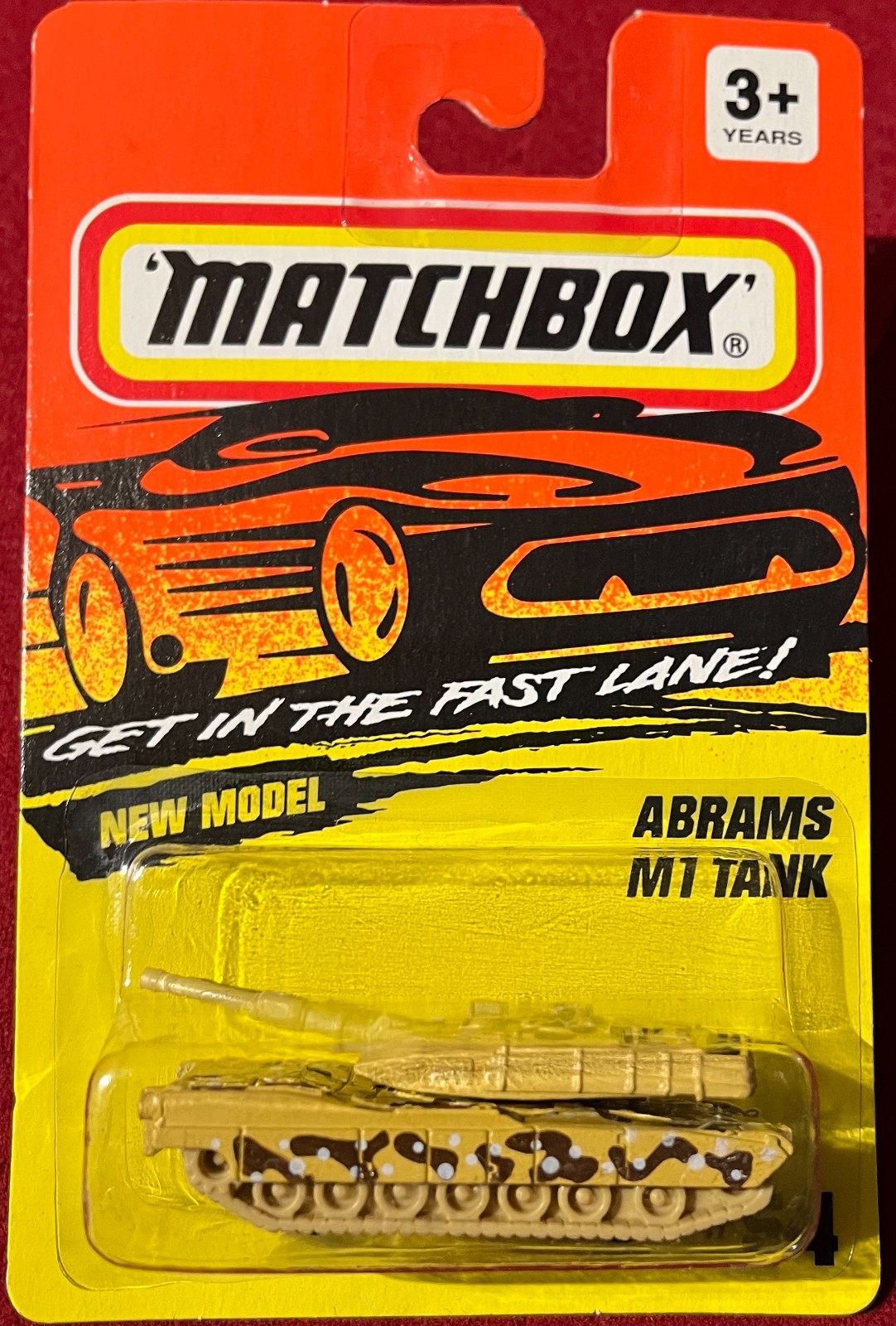 MATCHBOX #54 ABRAMS M1 TANK CAMO . SEE COMBINED OFFERS!