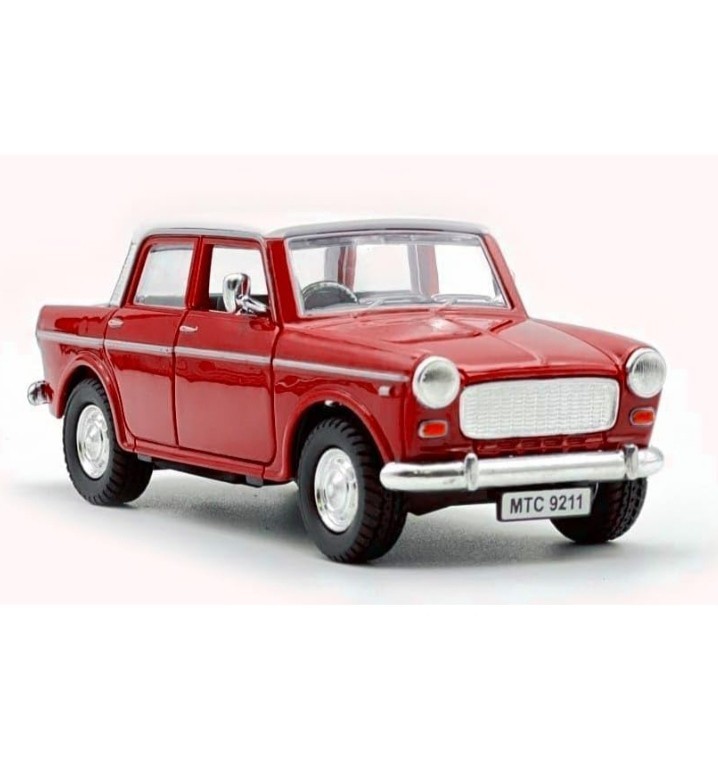 1:36 Scale Fiat Queen 70 Premier Padmini Toy Car Size 12Cm with Openable Doors