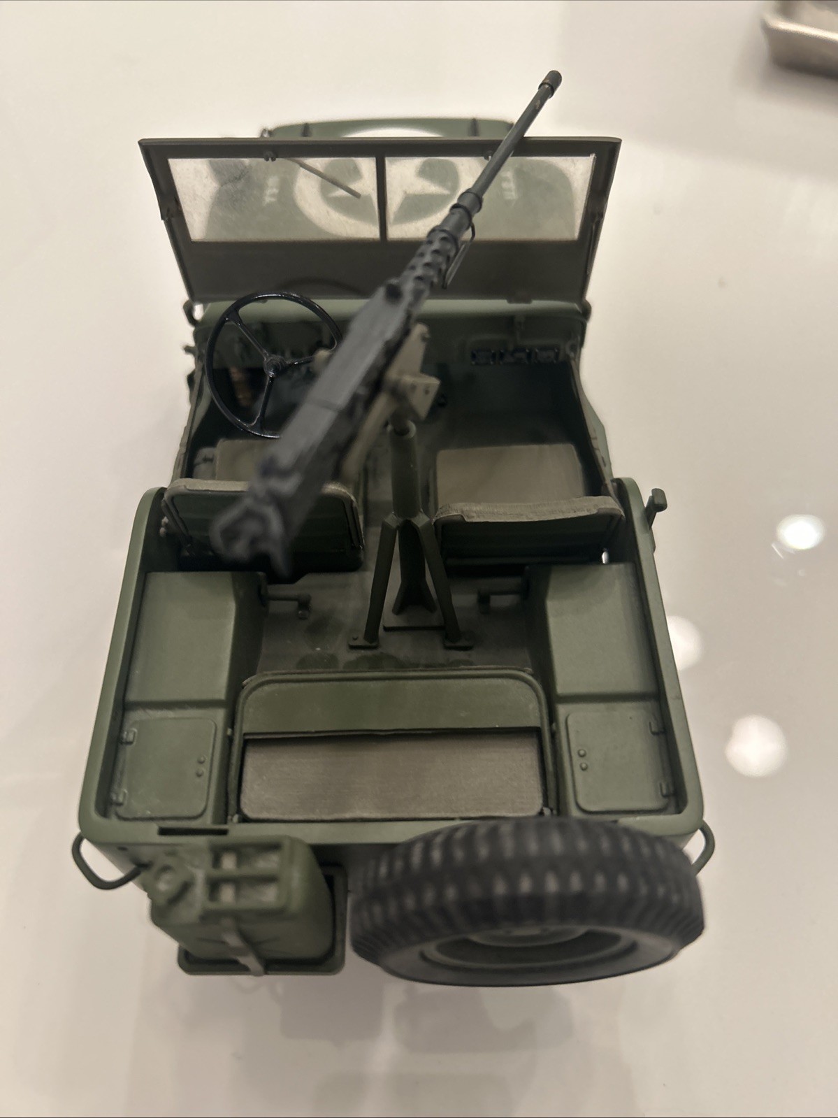Danbury Mint 1:16 World War 2 Willy’s Jeep Replica – See Description