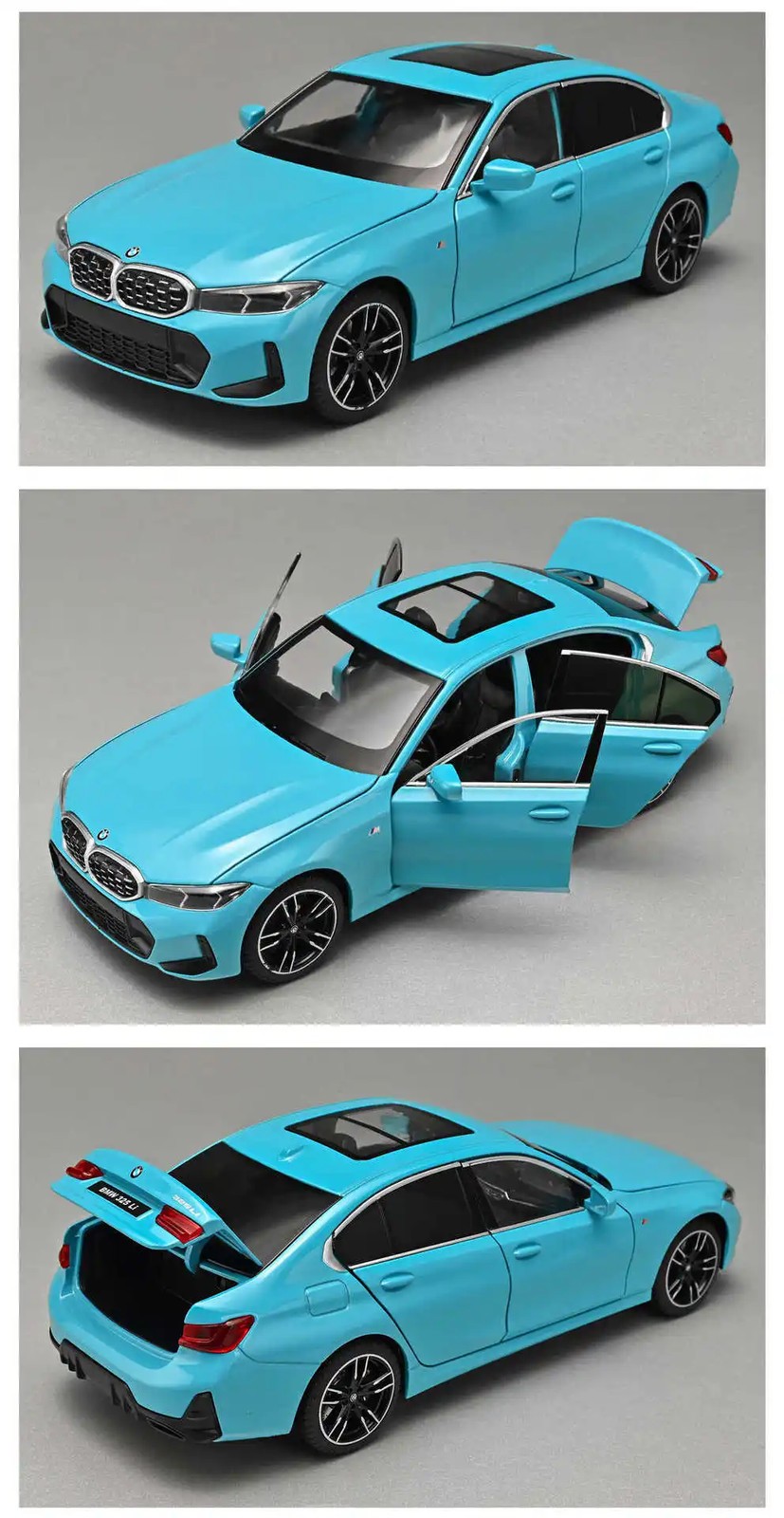 1:24 3 Series 325i 325LI M Coupe Alloy Car Model Diecast Metal Sports Vehicl