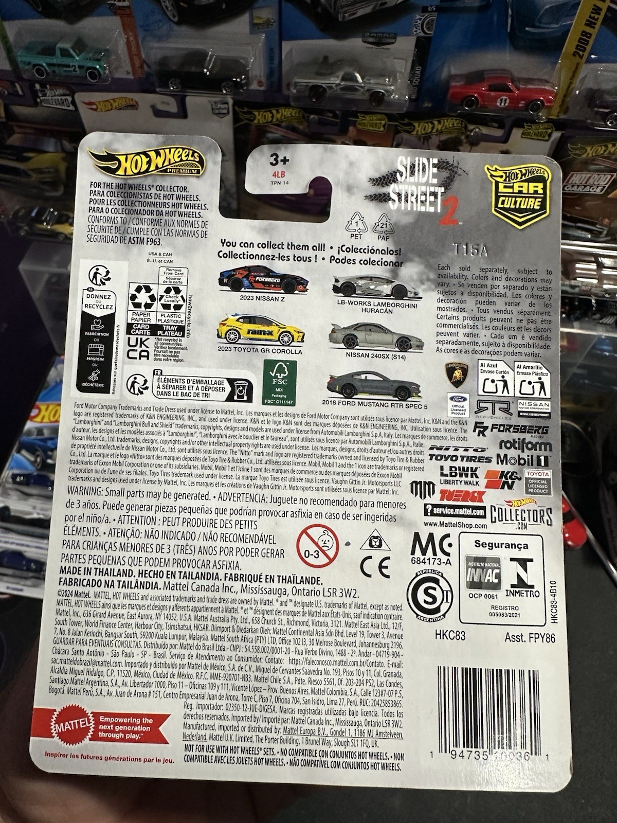 Hot Wheels Premium Car Culture Slide Street 2 – NISSAN 240SX (S14) 4/5