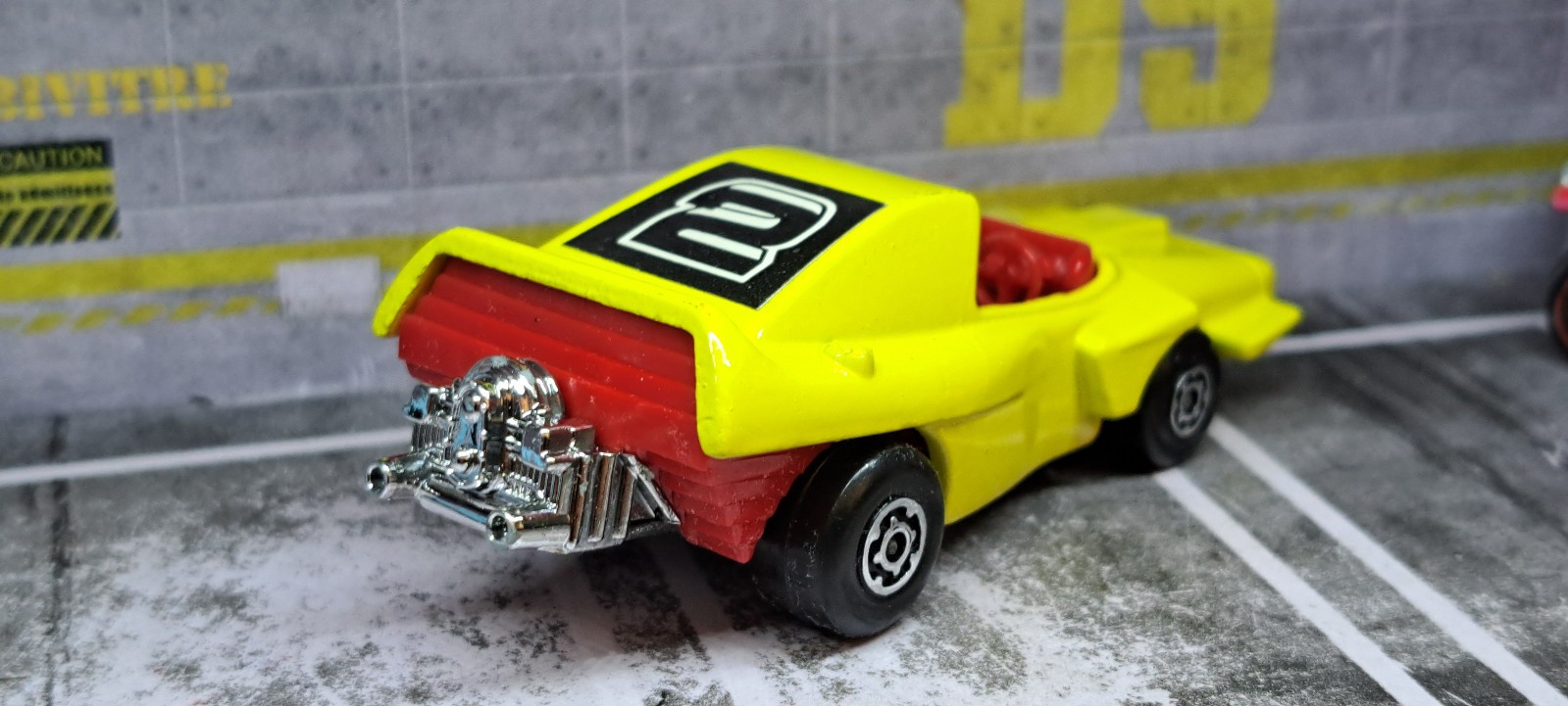MATCHBOX No. 58 WOOSH-N-PUSH IN OB LESNEY ENGLAND