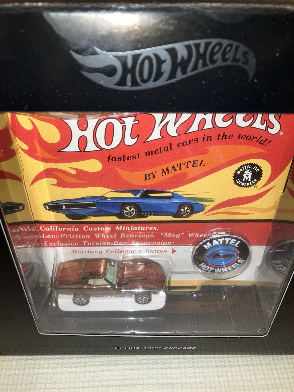 Hot Wheels Redline CUSTOM CORVETTE, Mint In Box, RLC Original 16, 2/6000 SWEET!