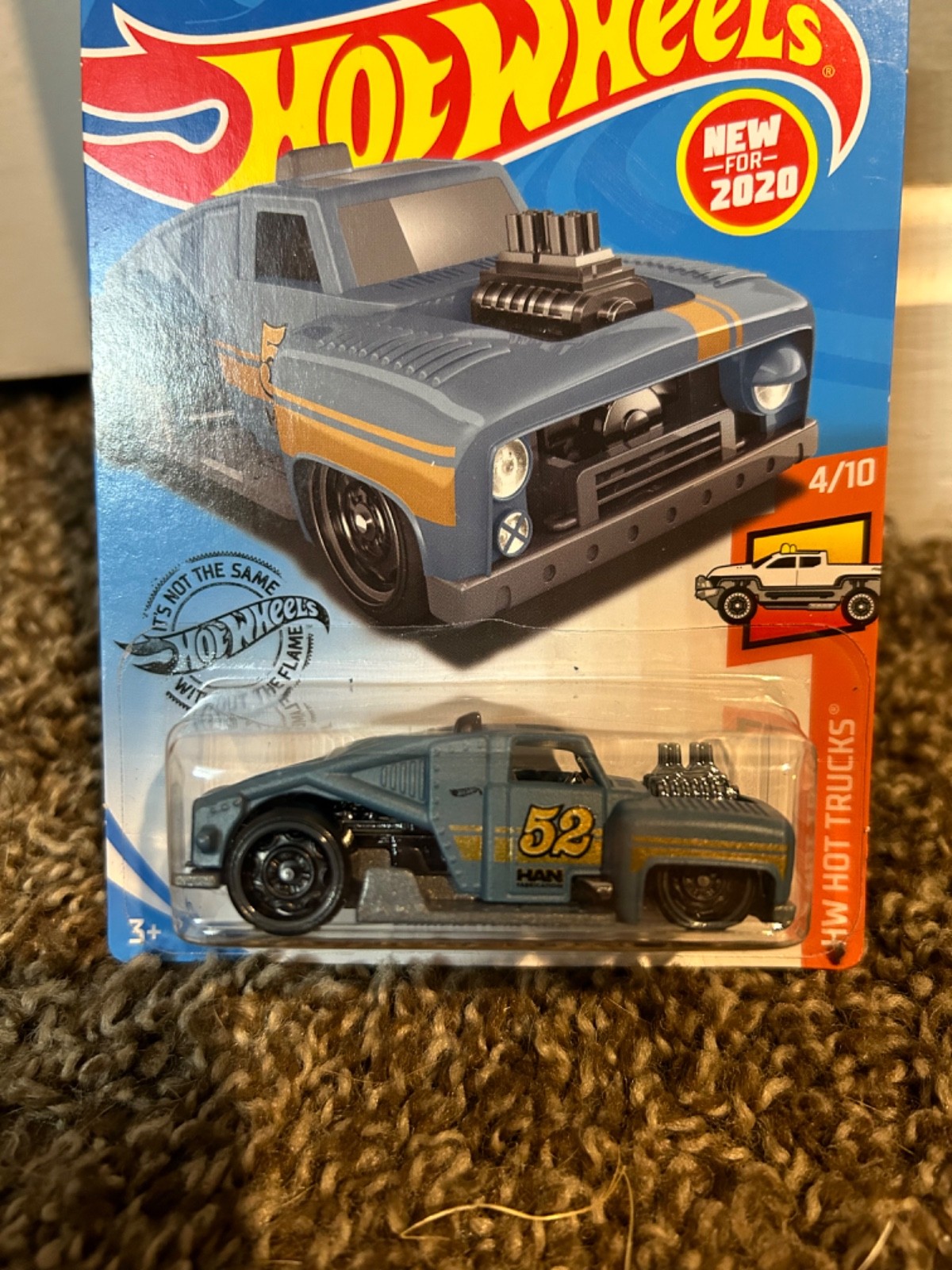 Hot Wheels 2020 Mainline HW Hot Trucks Erikenstein Rod Blue #165