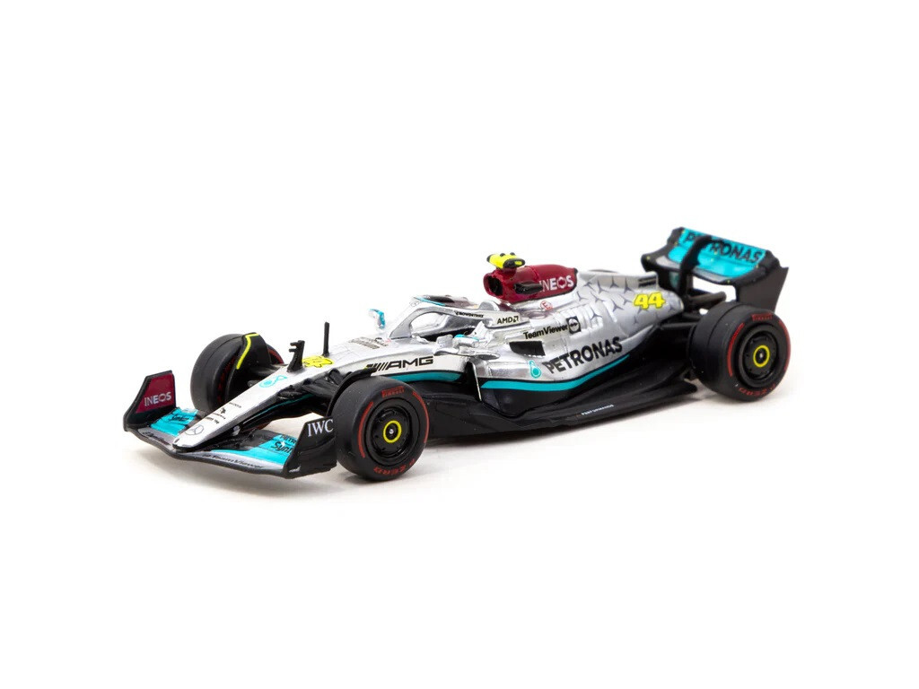 Tarmac Works Lemis Hamilton Mercedes-AMG W13- 2022 Sao Paulo 1:64 Diecast F1 Car