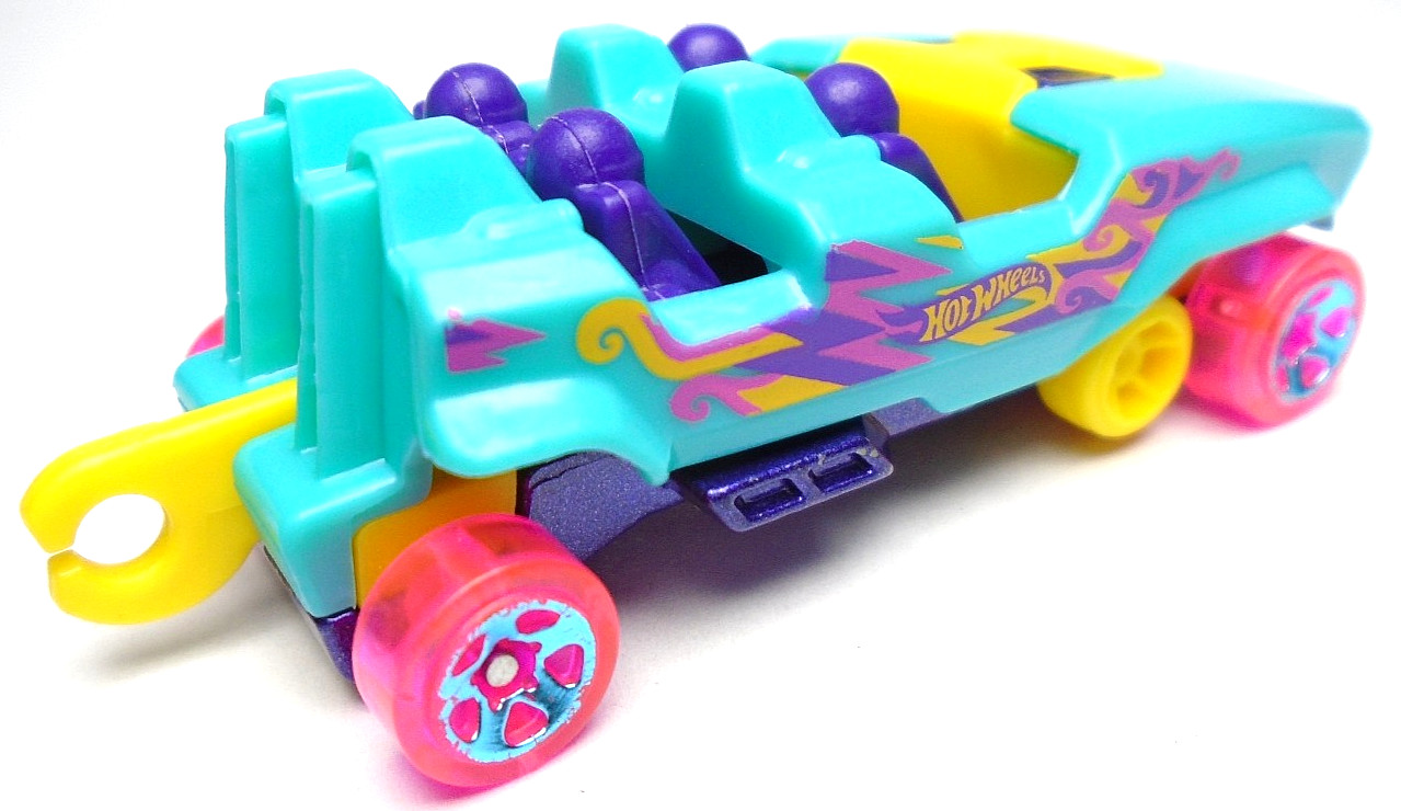 2025 HOT WHEELS HW FUN PARK LOOPSTER BLUE 1:64 DIECAST 2 3/4″ ROLLER COASTER CAR