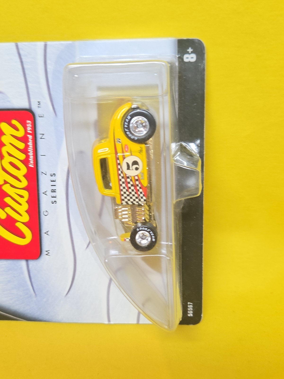 2002 100% Hot Wheels Rod & Custom Series 32 FORD Yellow & Gift 🔥48