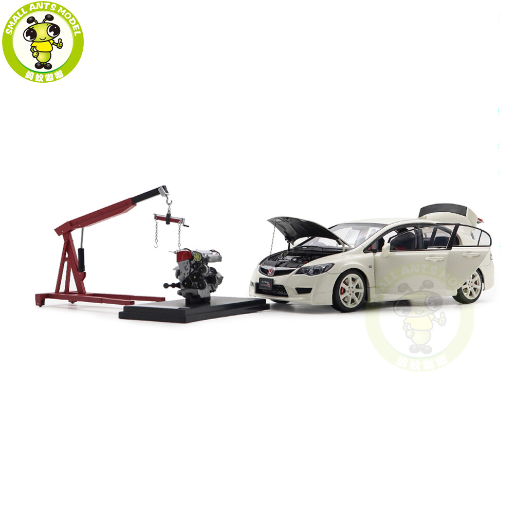1/18 MOTORHELIX Honda CIVIC Type R FD2 2007 Early Version Diecast Model Car