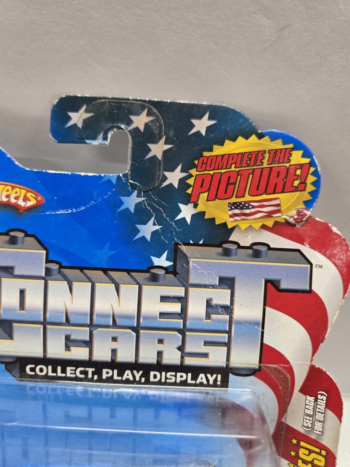 2008 Hot Wheels Connect ‘70 Ford Torino Idaho Blue 1:64 #43 L1 Damaged Card.