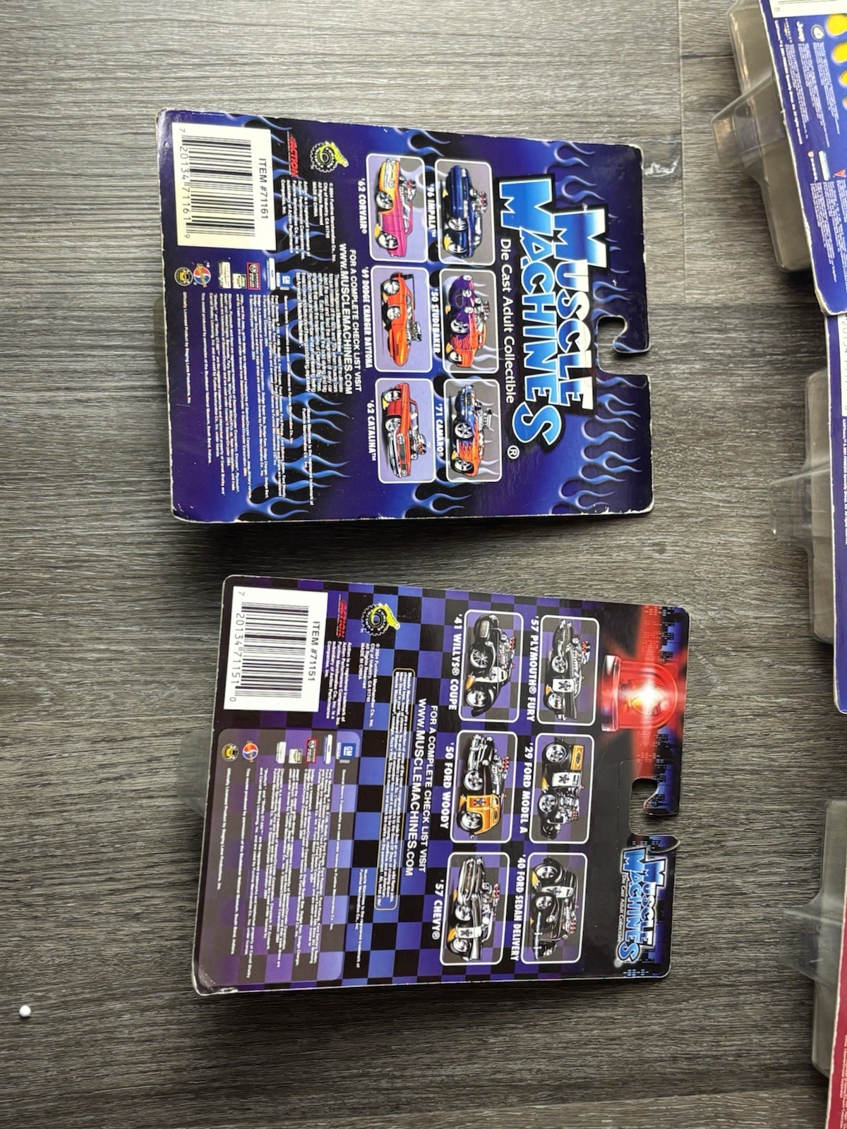 Lot Of 5 Muscle Machines Does cast Cars 1:64 Various Sets/years