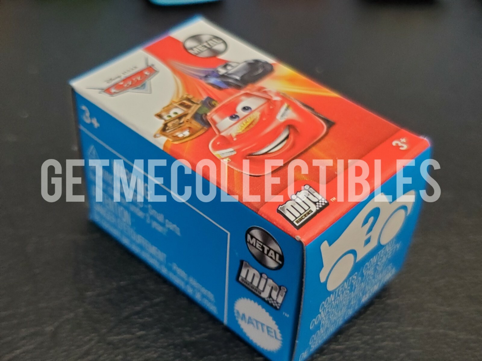 DISNEY CARS MINI RACERS PRIMER LIGHTNING MCQUEEN 2021 BOX #13 FREE SHIP $15+