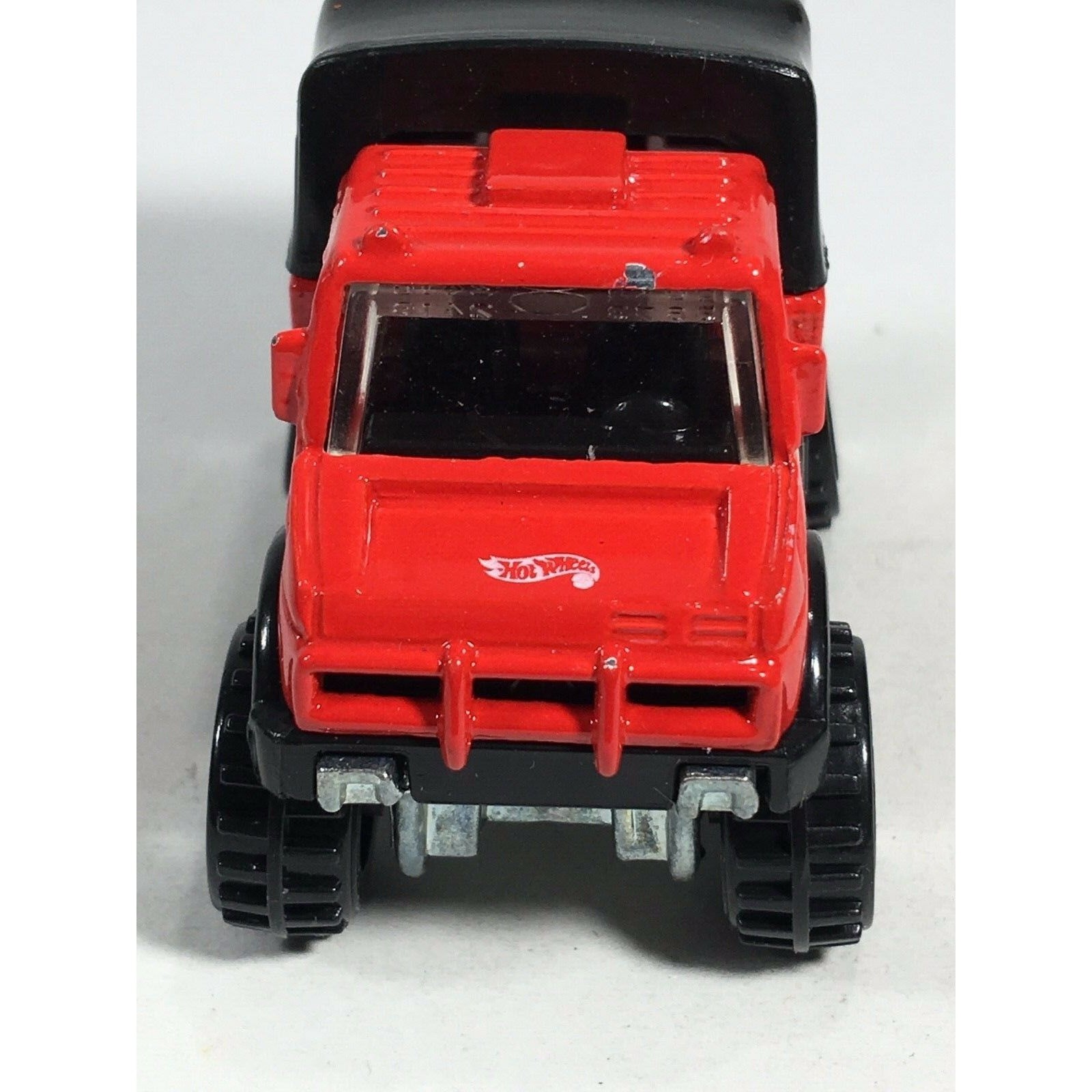 Hot Wheels 1999 Mercedes-Benz Unimog Red w/ Black HW Mainline Removable Top