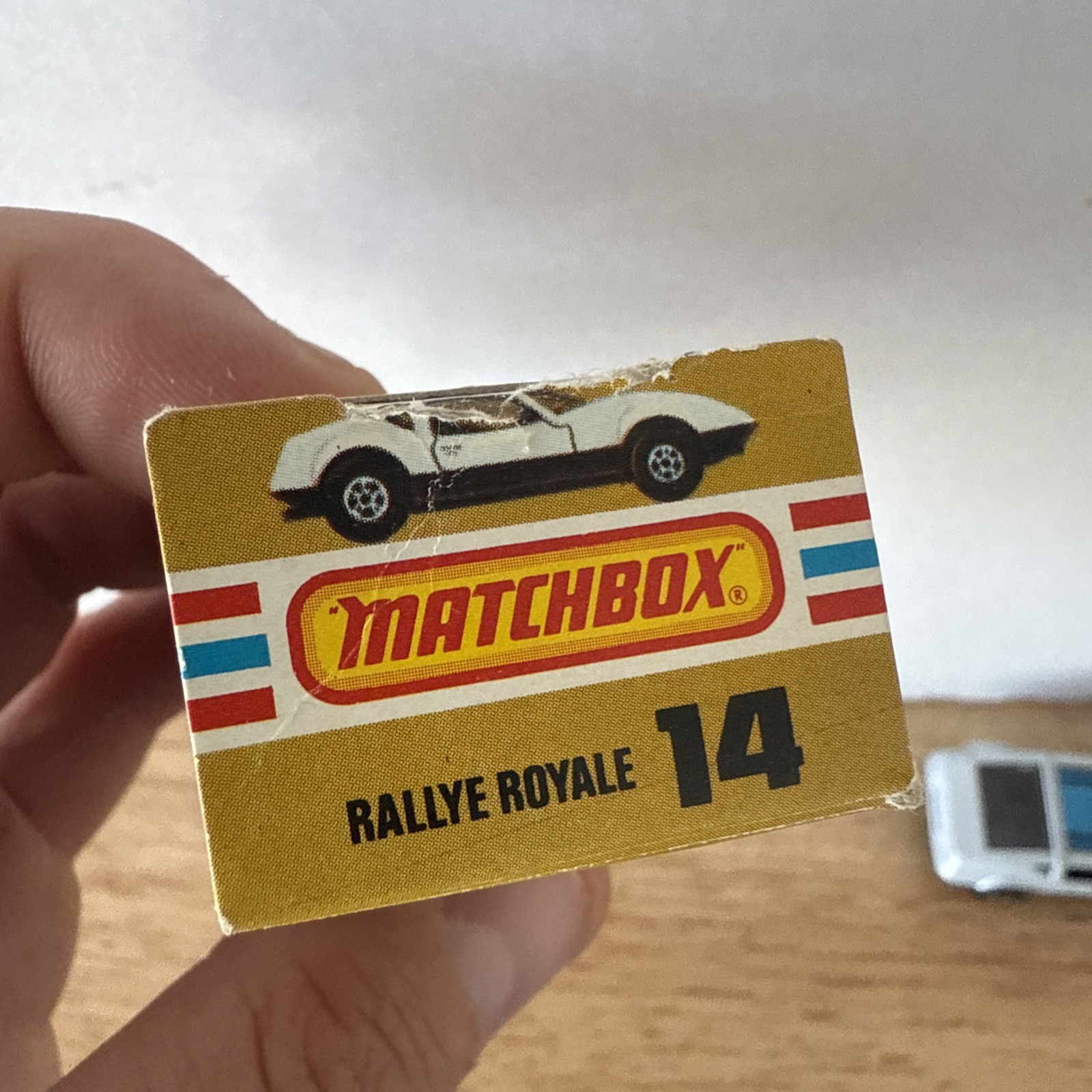 Matchbox Lesney Superfast MB14 Rallye Royale w/L Style Box