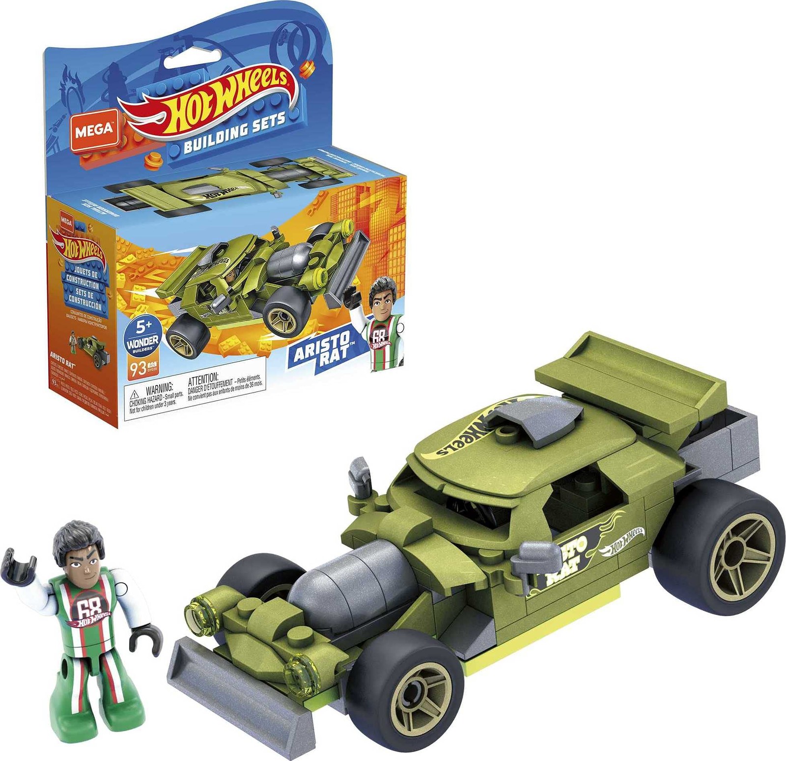 Mega Construx Aristo Rat Construction Set, Building Toys for Kids