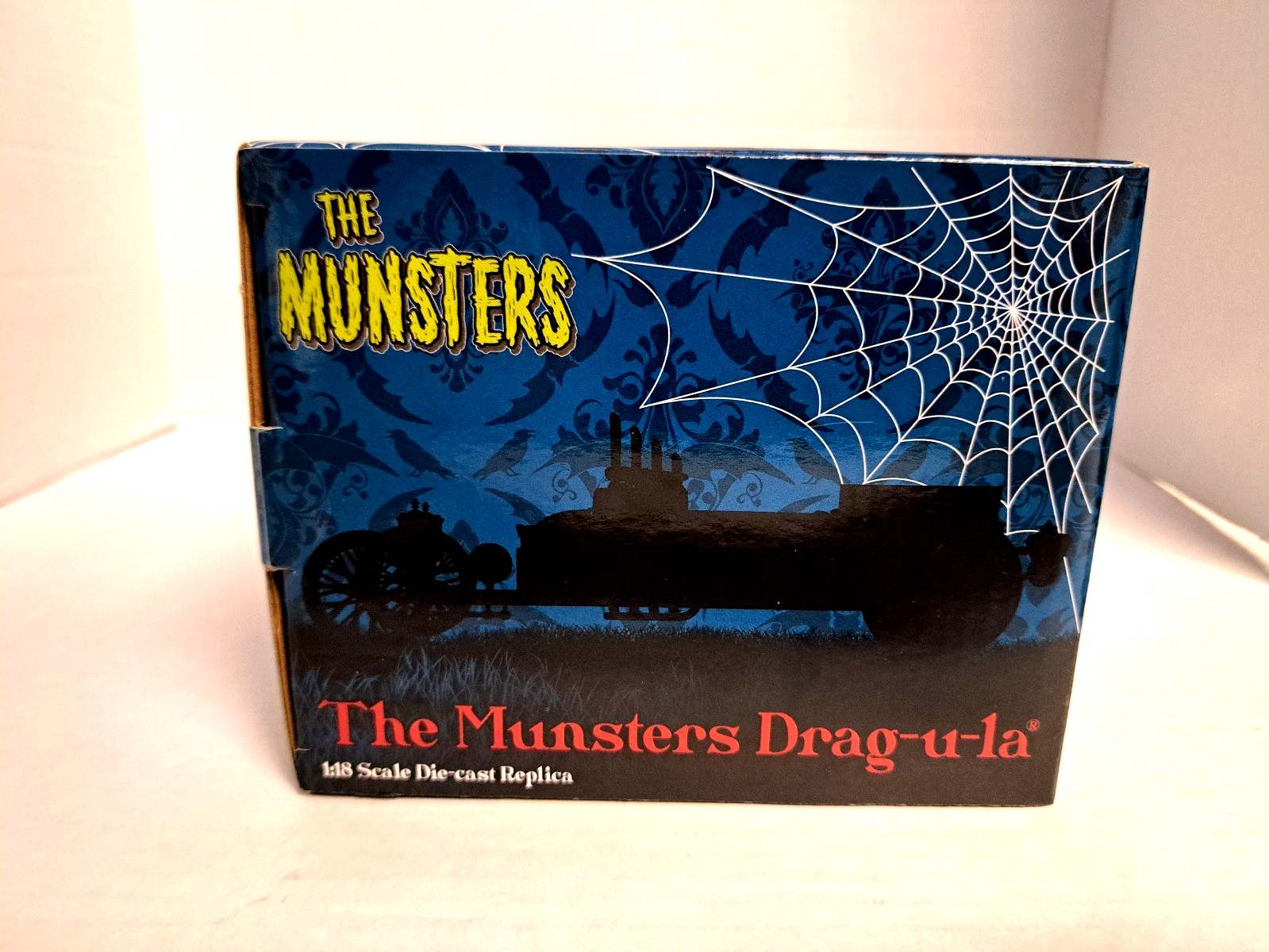 MUNSTERS DRAGULA 1/18 Scale DieCast Signed
