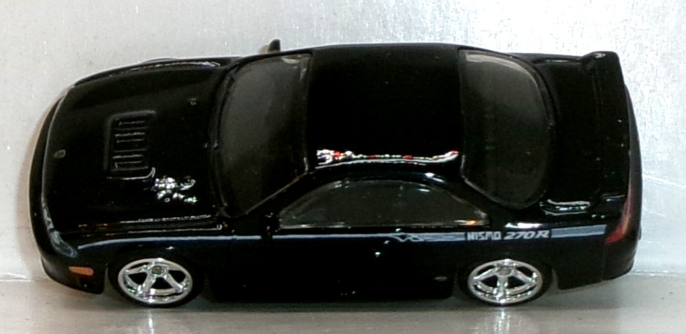 LOOSE 2026 HOT WHEELS BLACK NISSAN 1994 NISMO 270R (S14) WHEEL SWAP REAL RIDERS