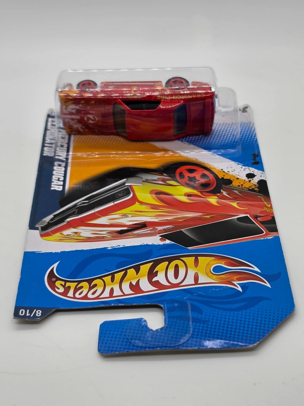2012 Hot Wheels ’68 Mercury Cougar Eliminator HW Main Street Red 8/10 #168/247