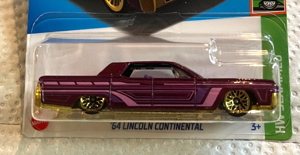 Hot Wheels ’64 Lincoln Continental Lot of 4: NEW H release/$ General Exclusive