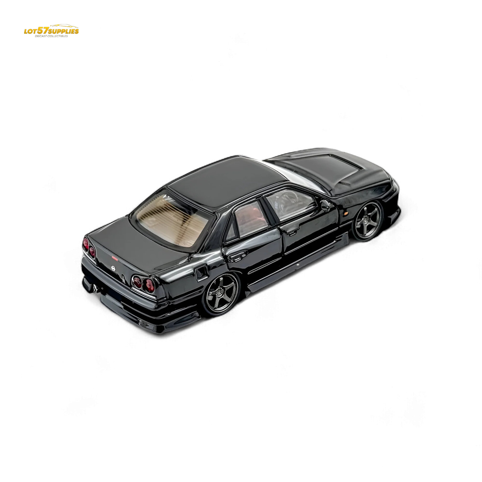 Mortal ER34 SKYLINE URAS Metallic Black 1:64