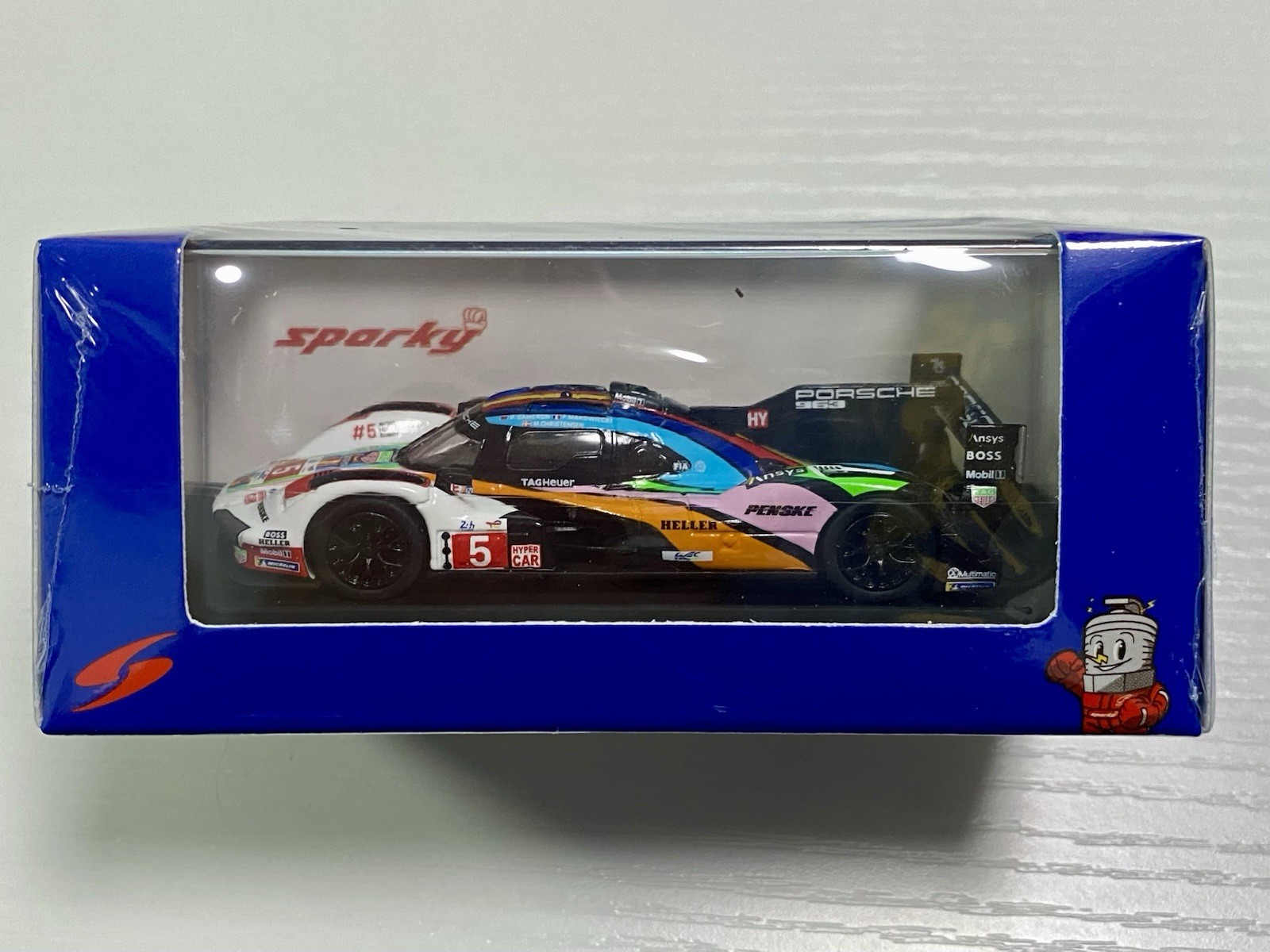 Sparky 1/64 Porsche 963 #5 PORSCHE PENSKE MOTORSPORT Le Mans 24H 2023 Diecast