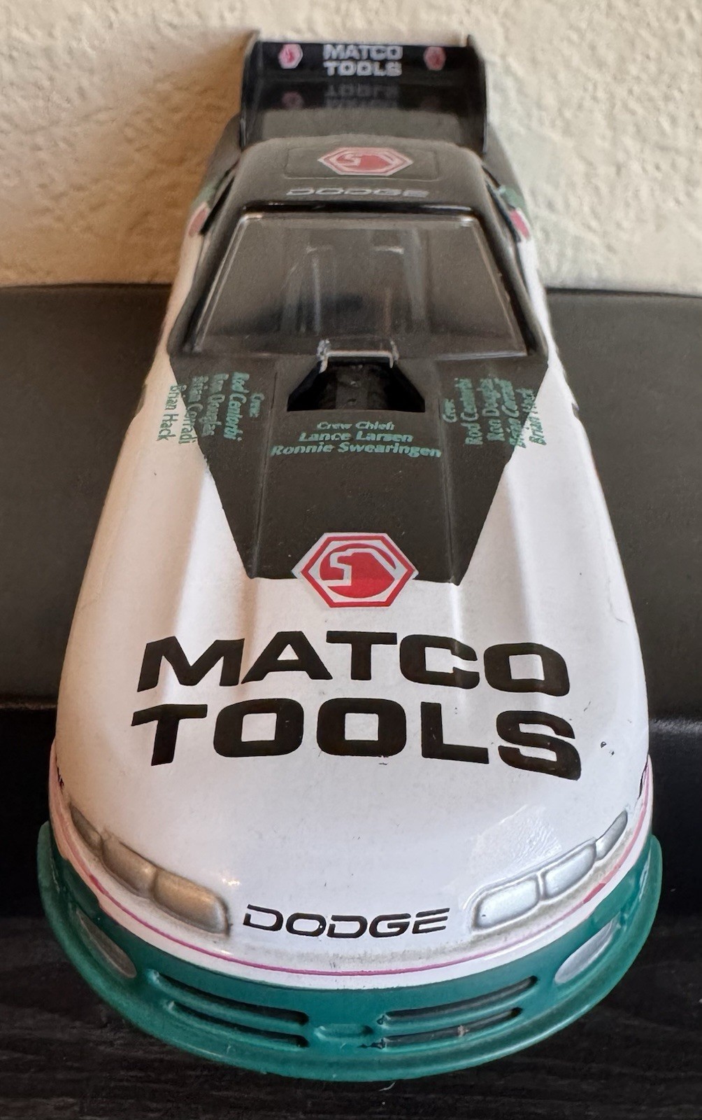 Dodge Matco Tools NHRA Funny Car Diecast Mopar Performance White/Black/Green