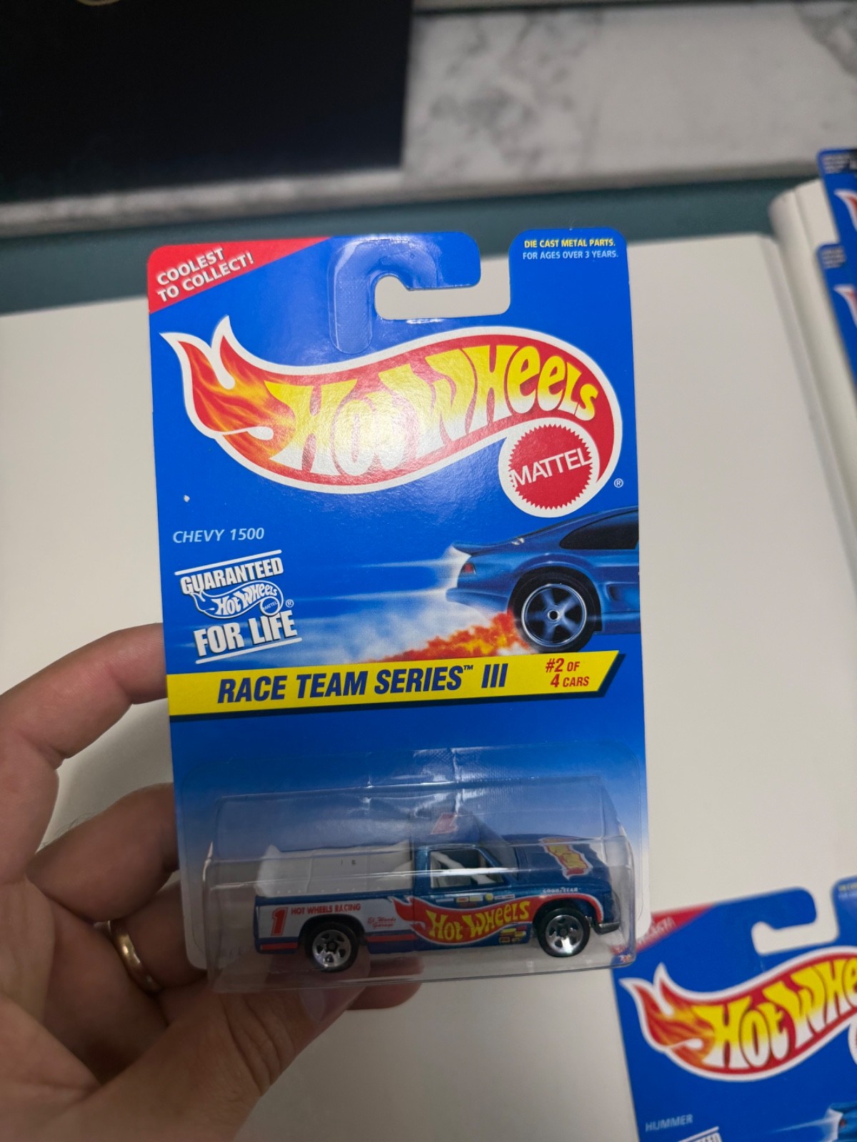 1997 Hot Wheels – Race team series III #1-4 Brand New Unopened