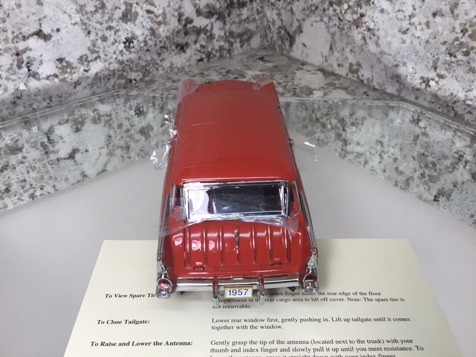 Danbury Mint 1957 Chevrolet Nomad Station Wagon 1/24 “BNIB” Complete
