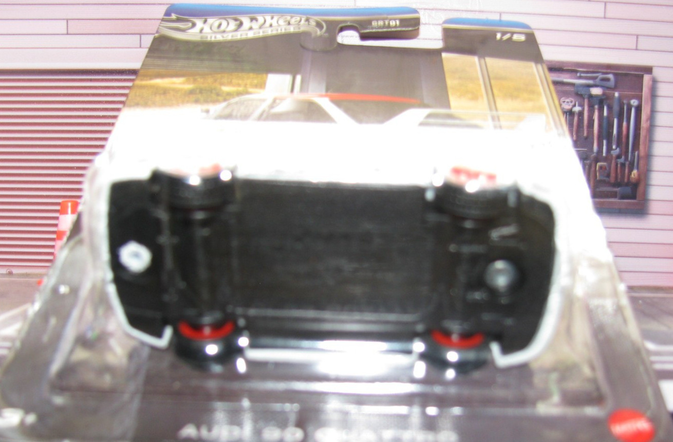 2026 Hot Wheels Silver Series Audi ’90 Quattro #1/5, w/Real Riders Wheel Swap