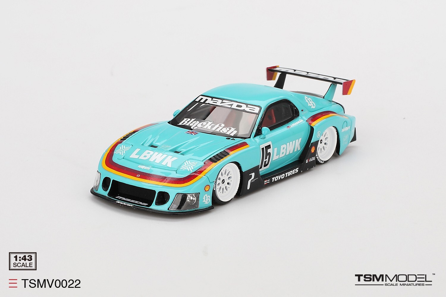 TSM-Model 1:43 MAZDA RX-7 LB-Super Silhouette Liberty Walk Europe