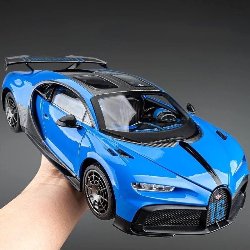 1:18 Bugatti Chiron Pur Sport Car Diecast Alloy Metal NEW Model Collection Gift