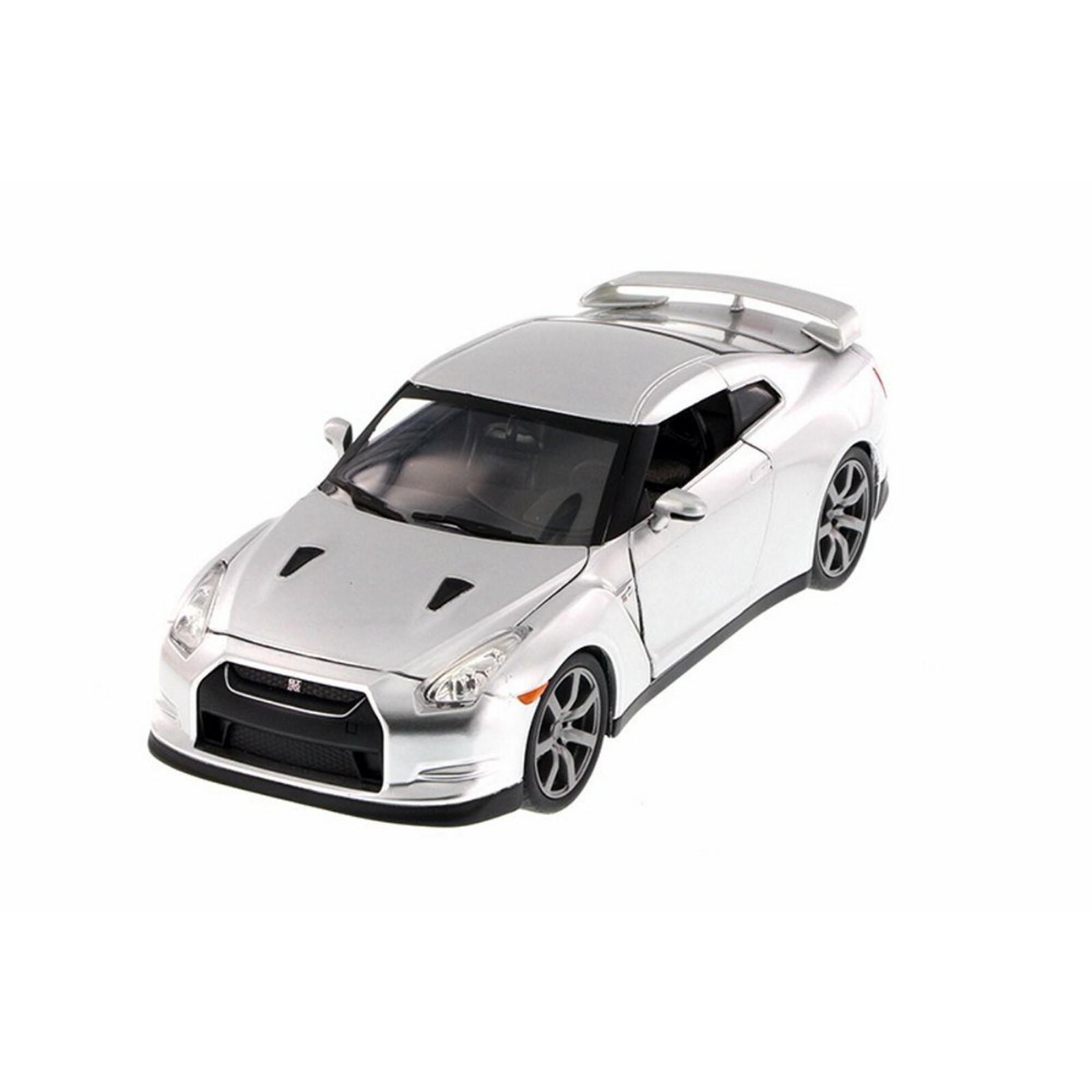 97213 JADA FAST AND FURIOUS BRIAN’S NISSAN GT-R HARD TOP 1/24 DIECAST SILVER