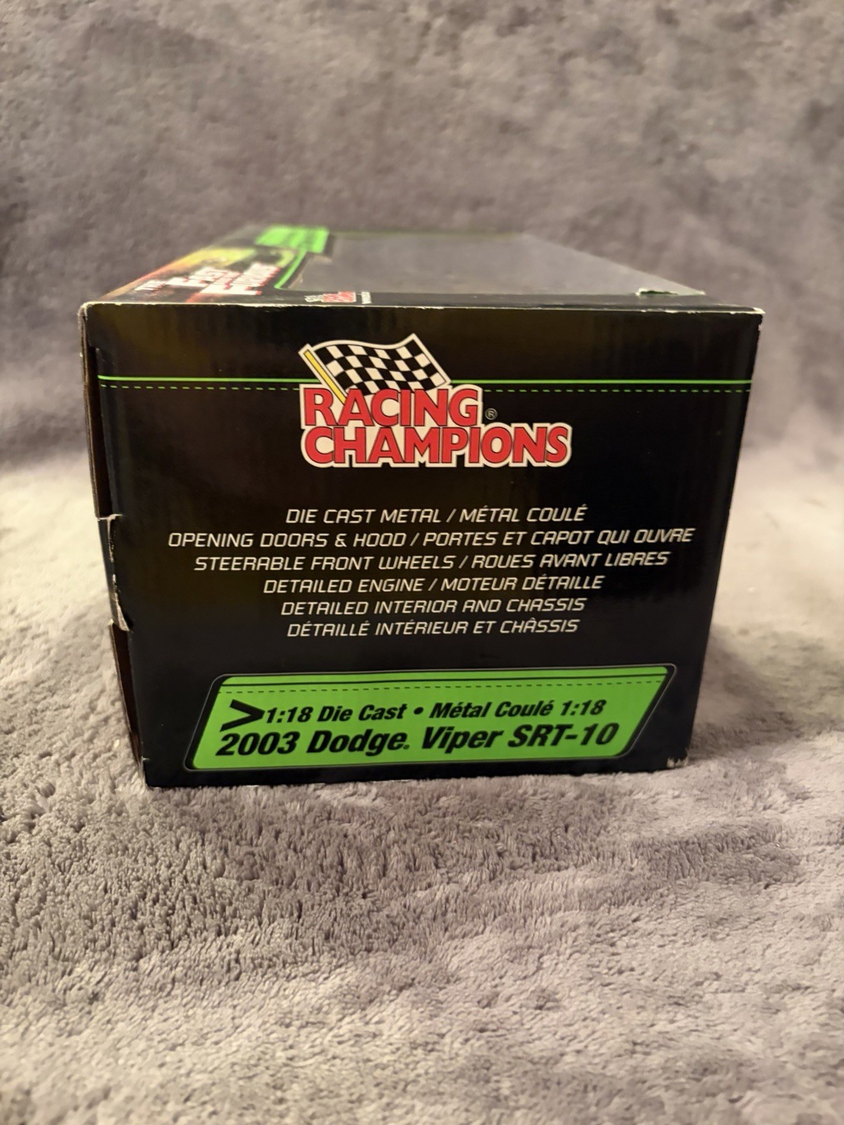 Racing Champions 1:18th Scale 2003 Dodge Viper SRT-10 Fast and the Furious ERTL