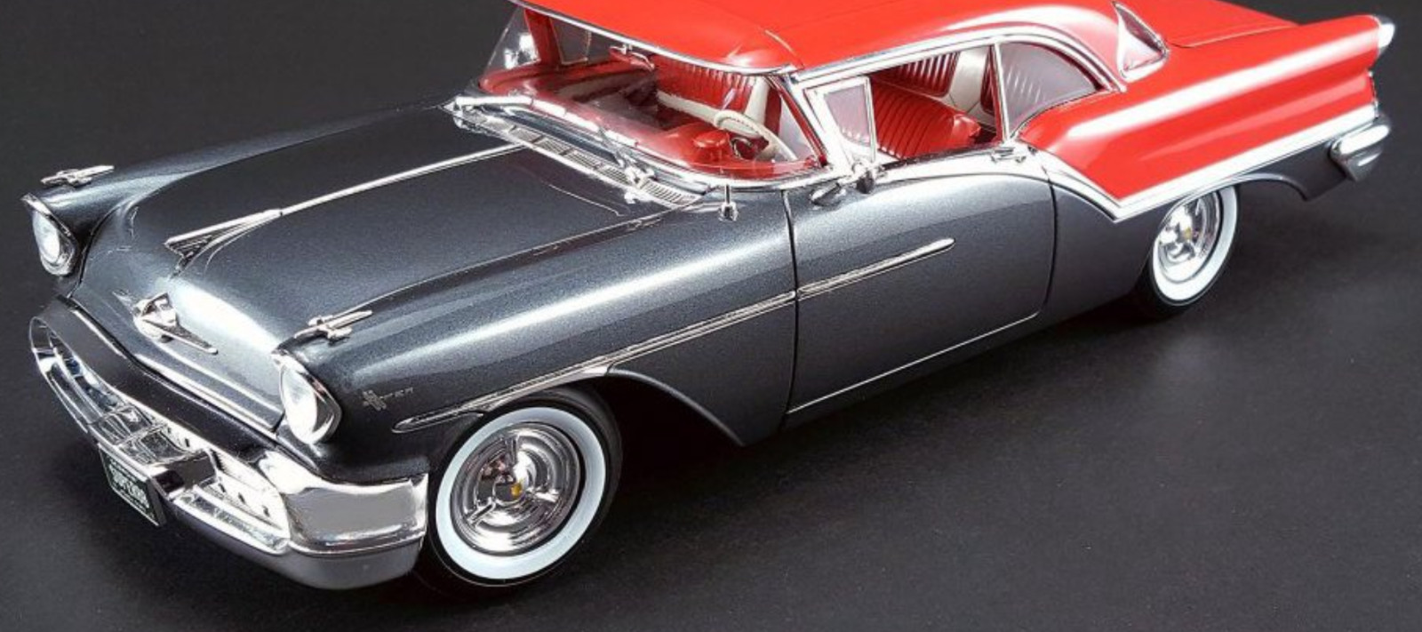 OLDS Oldsmobile Toronado 1Built Model Promo Classic Car Race Carousel Red 442 12