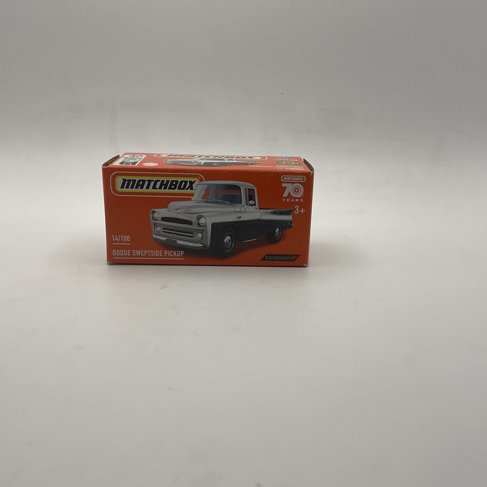 🔥 Matchbox 70 Years Dodge Sweptside Pickup 14/100 Sealed