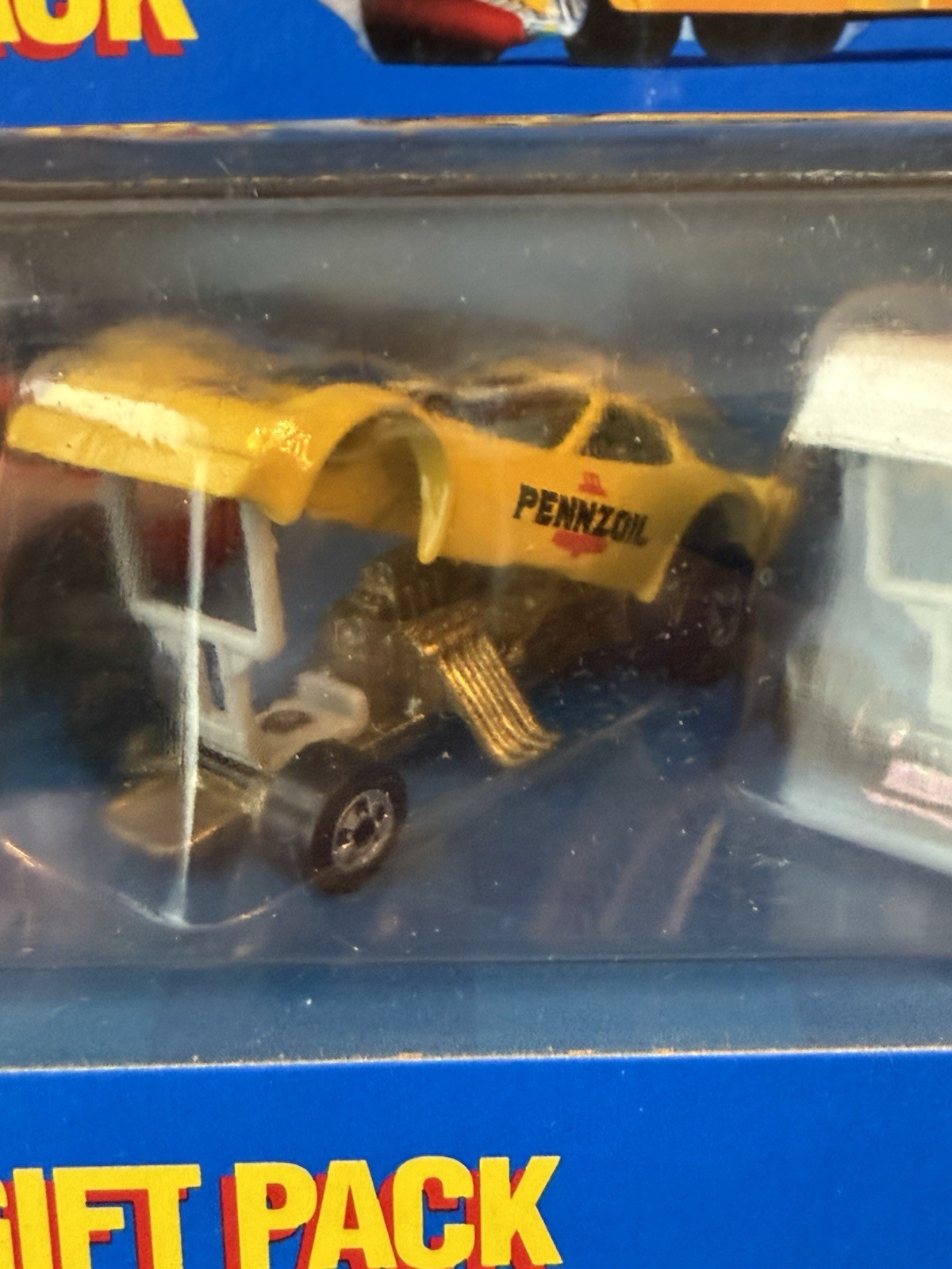 Vintage 1990 Hot Wheels Funny Car Gift Pack #7456 NIB Unopened