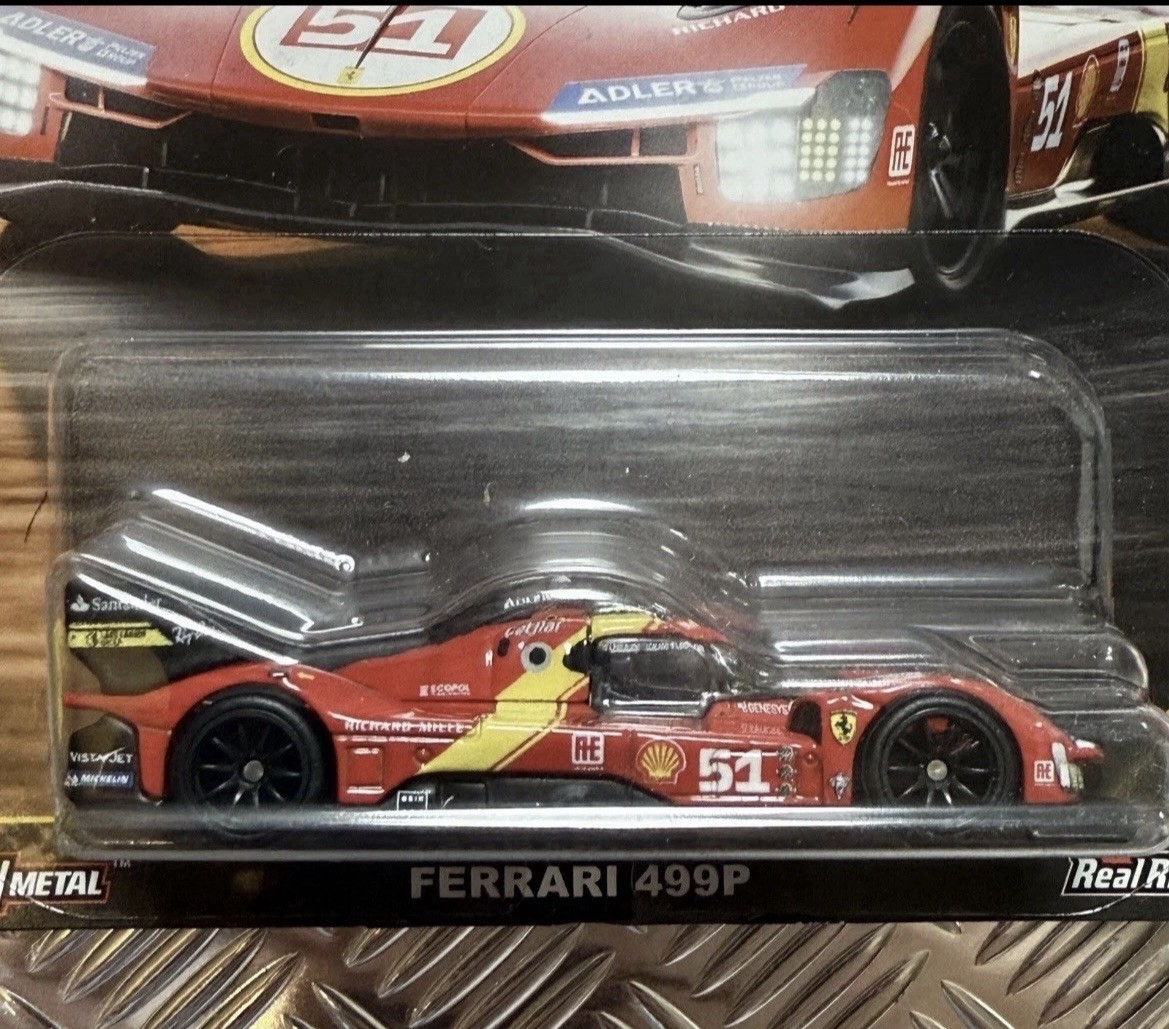 Hot Wheels Premium 2025 Car Culture “Circuit Legends” Ferrari 499P Red 🏆🆕🏆