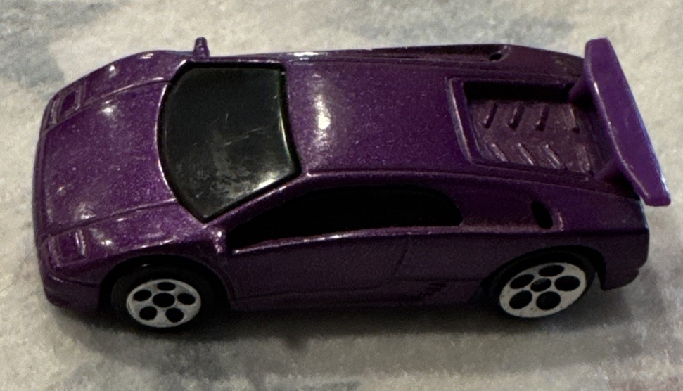 Vintage 2000 Hot Wheels Lamborghini Diablo Race Car – McDonald’s Collectable
