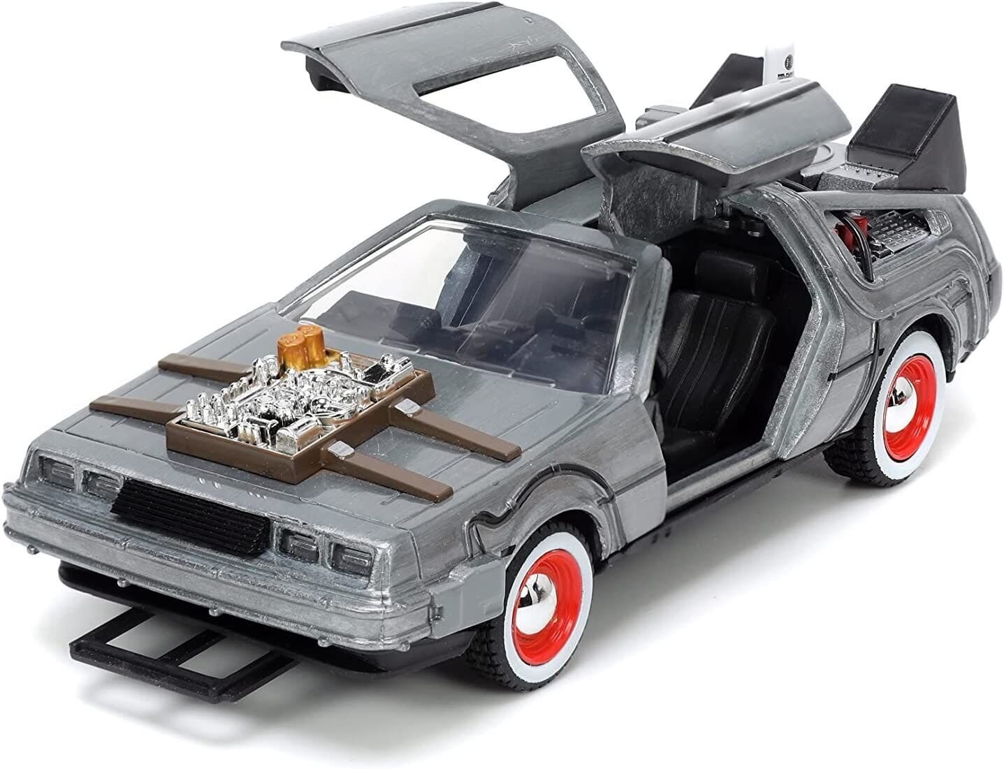 Jada Toys Back to The Future Part III 1:32 Time Machine Die-cast Car, Toys…