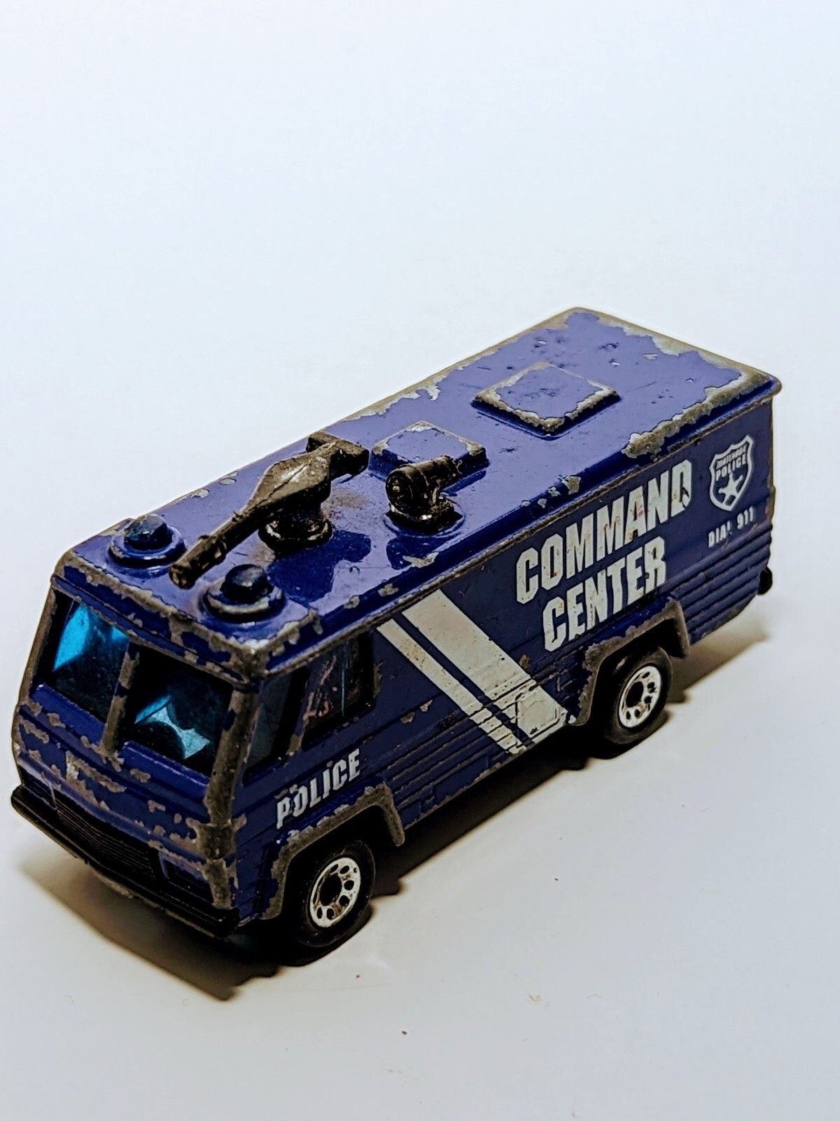 1998 Matchbox Police Command Center Mega-Rig