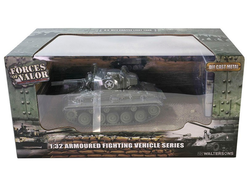 M24 CHAFFEE TANK “8TH AD 36TH TB-US ARMY” 1/32 BY FORCES OF VALOR 801002 A