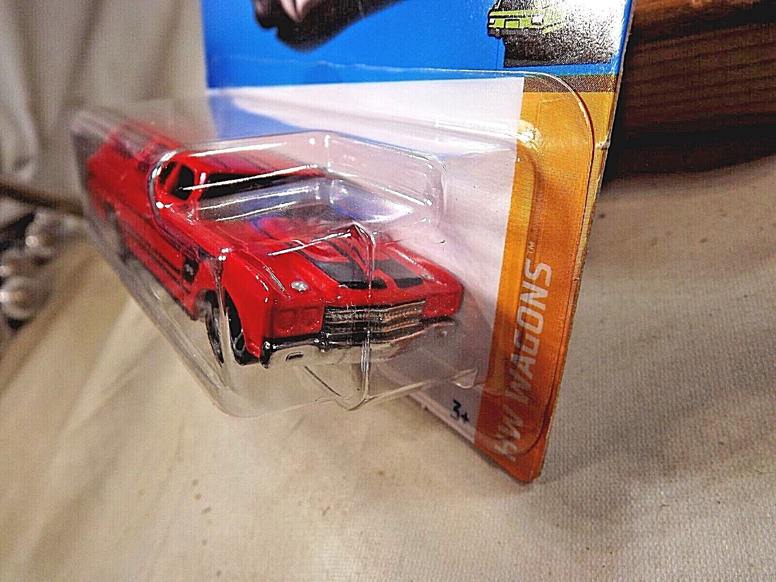 2022 Hot Wheels #111 HW Wagons 1/5 70 CHEVELLE SS WAGON Red w/Gray MC5 Spokes