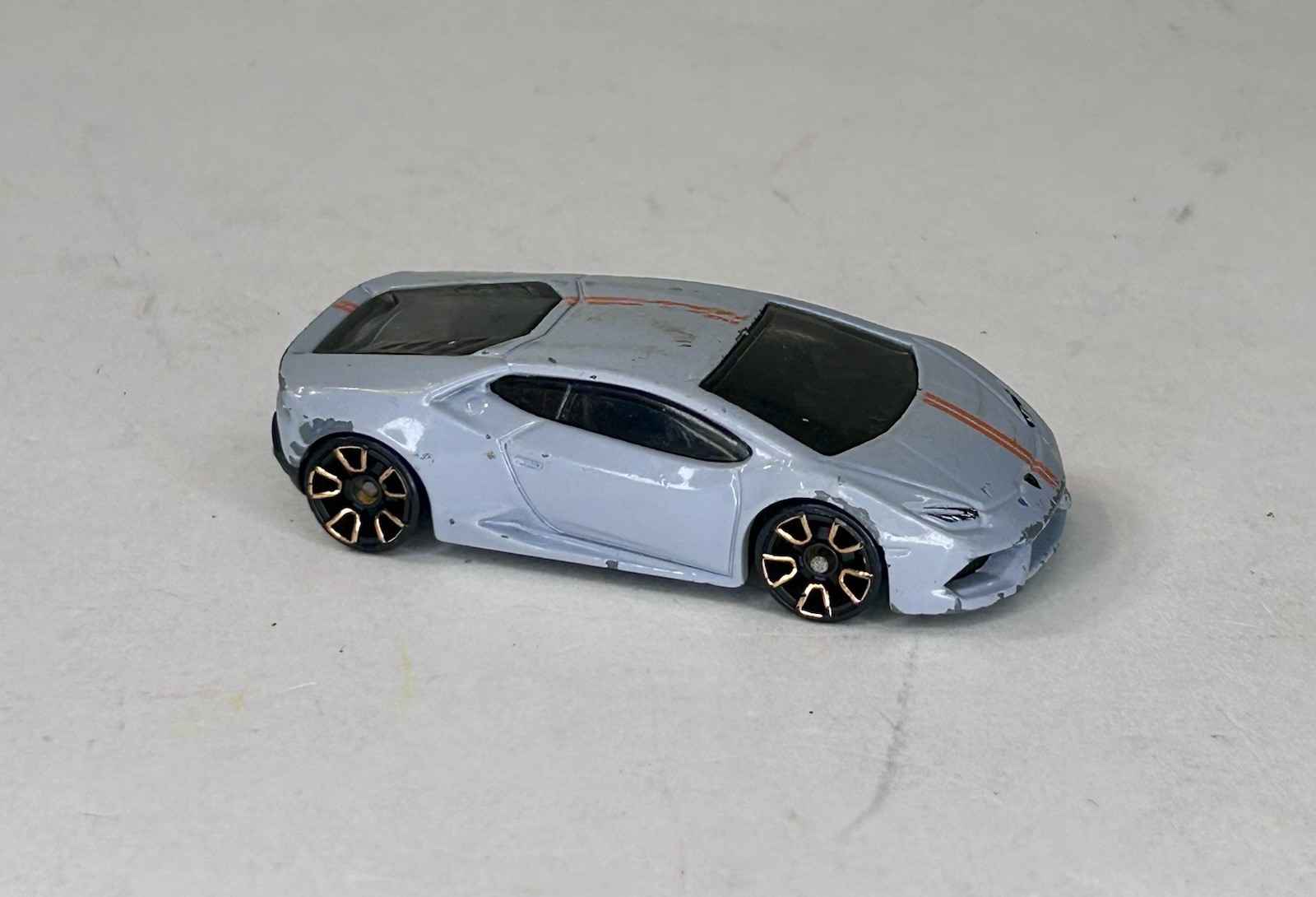 2025 Hot Wheels Lamborghini Huracan LP 610-4 Silver HW Motor Show Diecast Car