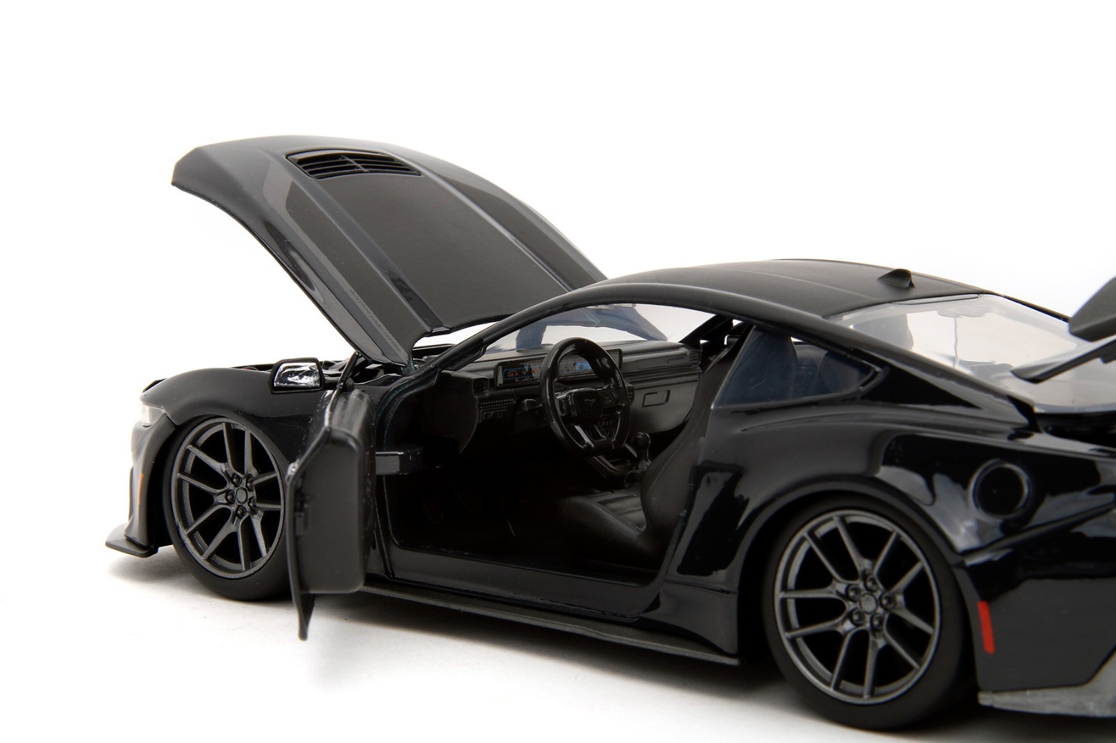 2024 FORD MUSTANG DARK HORSE BLACK 1/24 DIECAST CAR JADA TOYS 35278