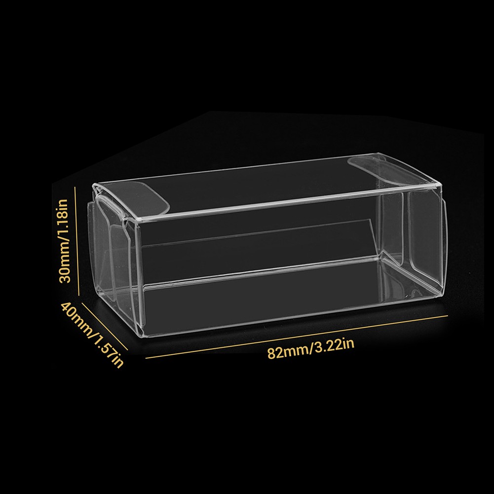 100-500x 1:64 Clear PET Display Box Case For Diecast Model Toy Car Protector