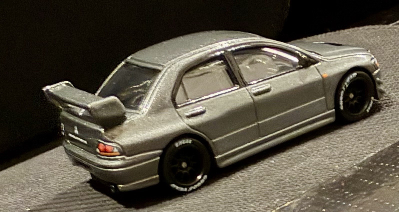 Hot Wheels Ronin Run 2 Lancer Evolution IX CUSTOM Wheel & Tire Real Riders