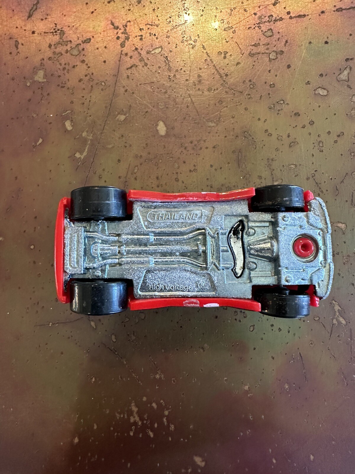 2008 Hot Wheels High Voltage Red Coaster Crash Playset Exclusive